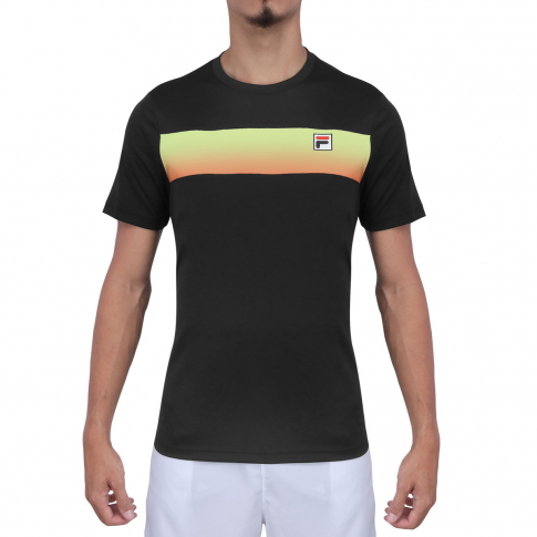 Camiseta Fila Degradê - Preto 